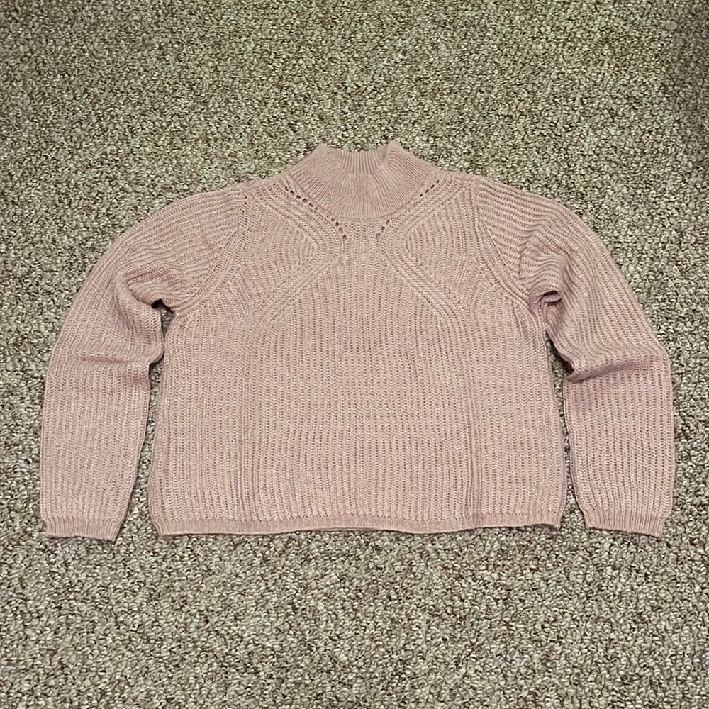 Neely light pink/purple sweater